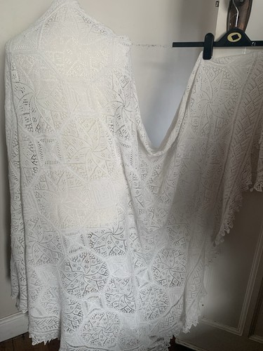 Vintage french crochet lace - french,