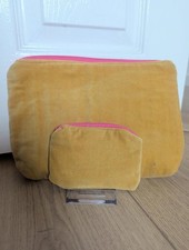 Handmade makeup cosmetic bag