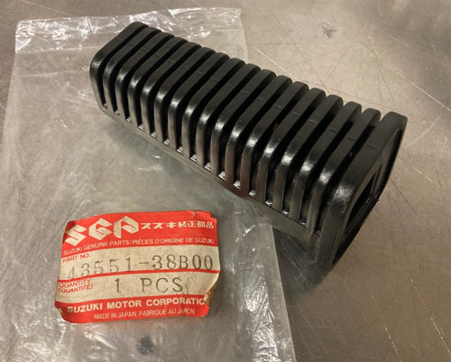 Front footrest rubber suzuki - footrest,