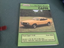 AutoData Car Repair Manual Capri