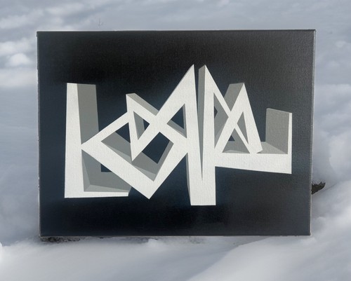 Love painting spray - 3d,