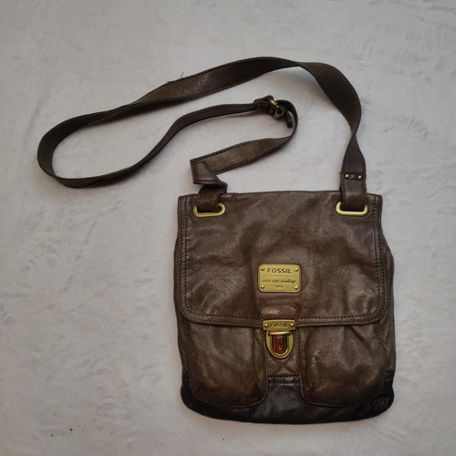 Fossil vintage brown leather - vintage,