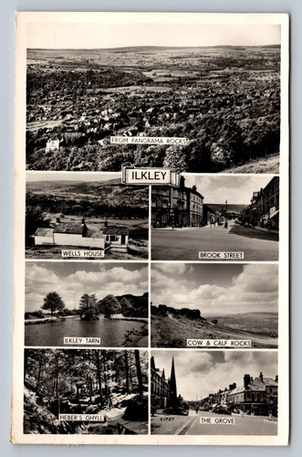 Postcard ilkley multiview - postcard,