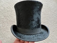 VINTAGE BLACK TOP HAT