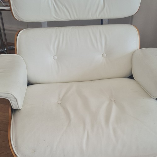 Eames white armchair - eames, and