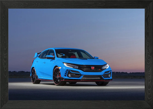 Honda civic type framed - r,