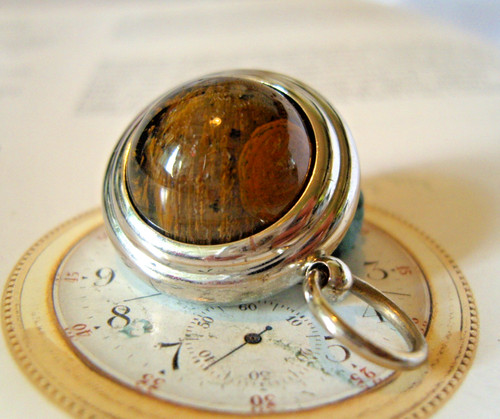 Pocket watch chain fob - watch,