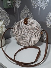 Asos Round Rattan Crossbody