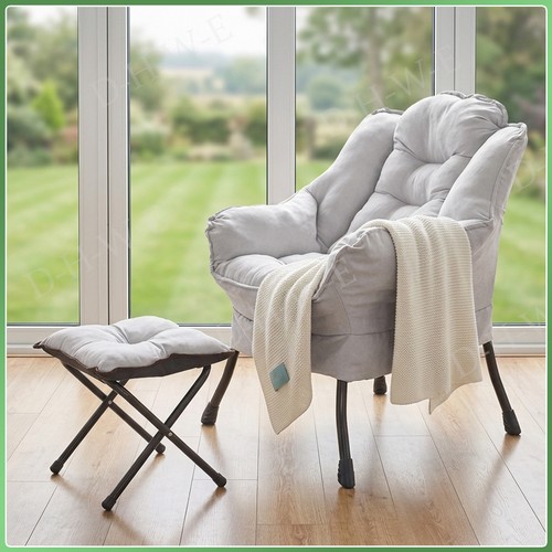 Fabric lazy chair - fabric, with