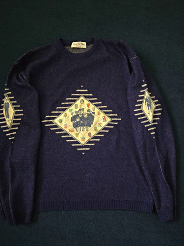 Chipie men blue crew neck - men’s,