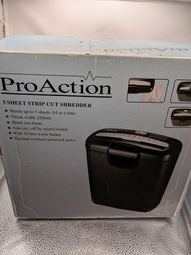 Proaction paper shredder - proaction,