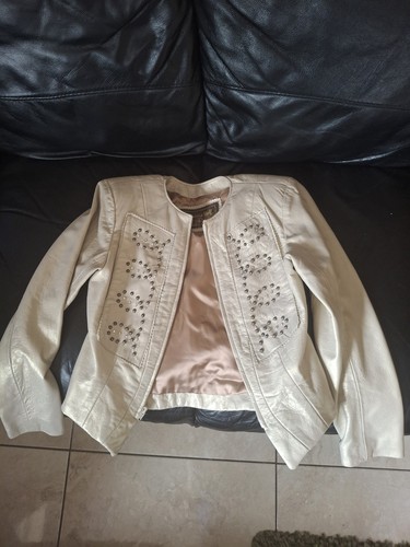 Patricia wolf beige - beige, leather