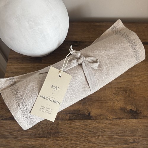 Fired earth pure cotton - m&s,