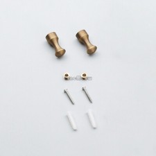 Antique Brass Round Bathroom Towel Hooks Rack Wall Mount Single Robe Hat Hanger