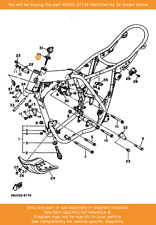 YAMAHA Gasket, 90430-27124 OEM