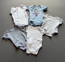 Newborn Baby Boy Clothes Bundle 0-3 Months First Size Outfit Bodysuits 5 Pieces
