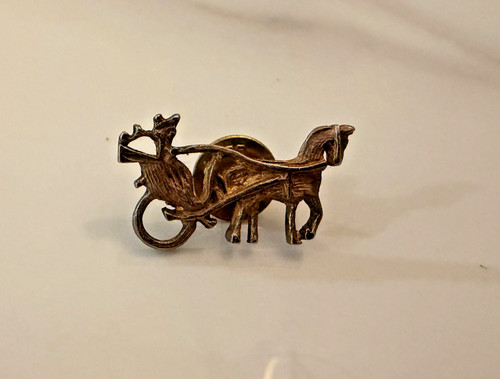 Vintage horse drawn carriage - horse,
