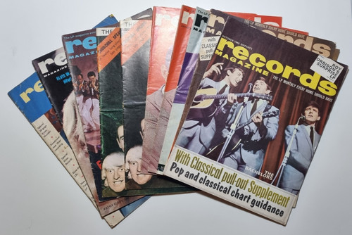 Records magazine lot - magazine,