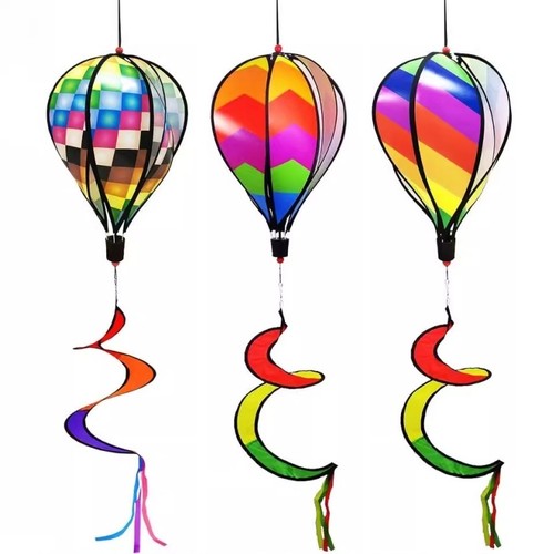 Hot air balloon wind spinner - hot,