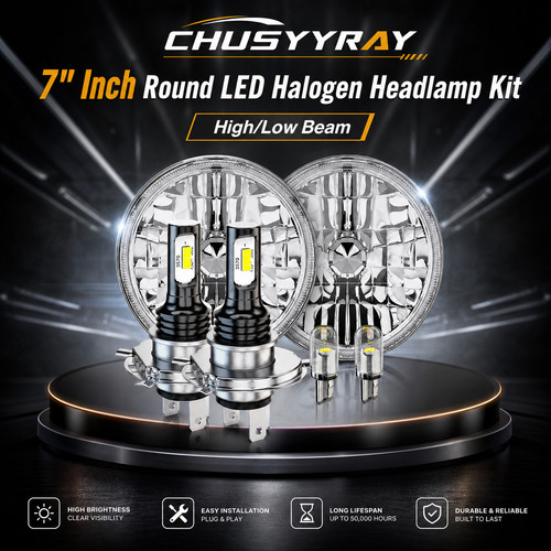 Round dot led - led, headlights