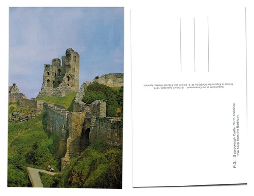 Postcard scarborough castle - postcard,