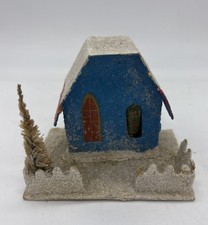 Mica Christmas House Cardboard