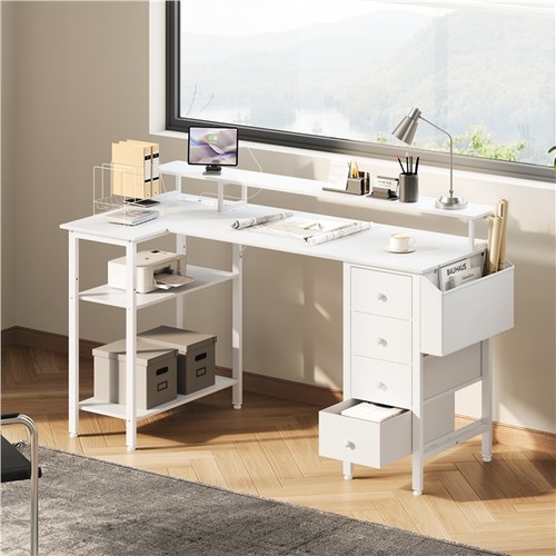 140cm shaped home office - 140cm,