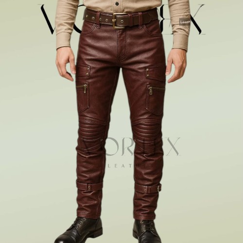 Men brown genuine cowhide - men's,