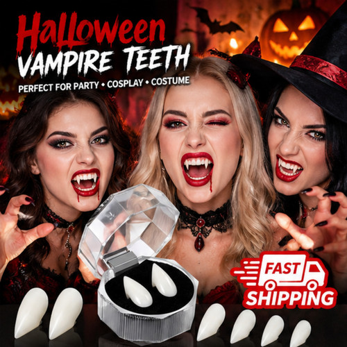 Halloween vampire teeth - halloween,