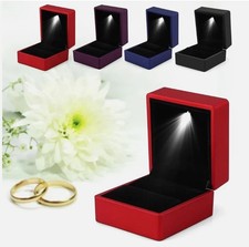 Black led light - black, ring
