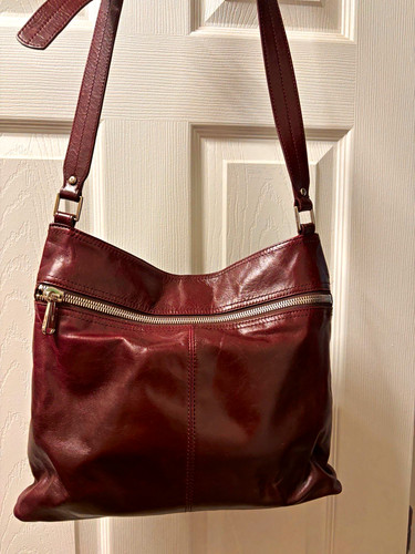 Hobo medium burgundy solid - hobo,