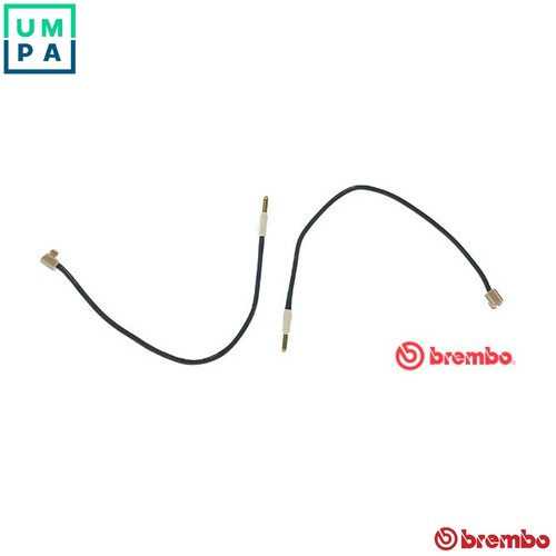 Warning contact brake pad wear - contact,