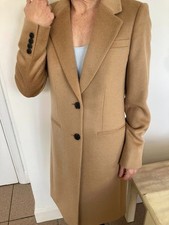 Hobbs Camel Coat UK 6 Wool