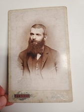 Late 19th C Cabinet Card Photo