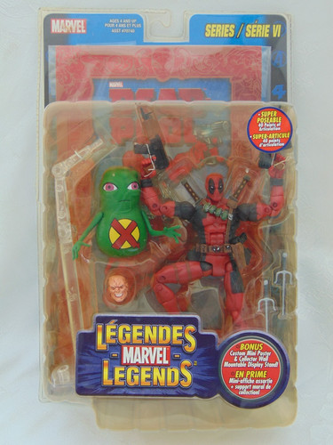 Marvel legends deadpool - marvel,