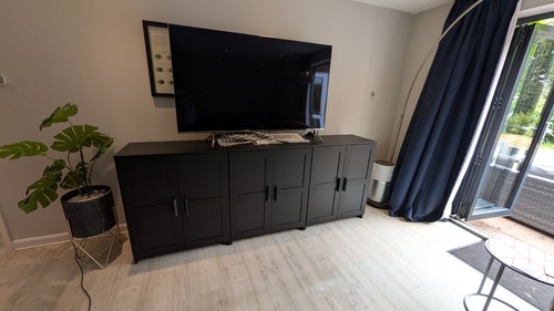 Ikea brimnes cabinets with - 3,