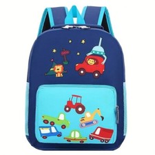 Boys Girls Kids Backpack Children Car Character Rucksack Toddlers School Bag