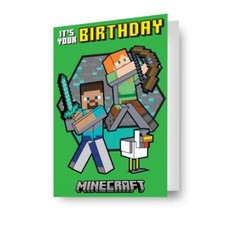 MINECRAFT 3D-EFFECT BIRTHDAY
