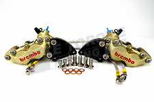 Brembo P4 30/34 Gold Caliper Conversion Kit for Suzuki GSXR750 2000-2003