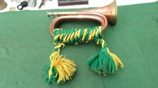 Copper and brass - bugle, box