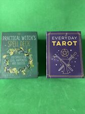 The Practical Witches Spell Deck & Every Day Tarot, Mini Size, Complete