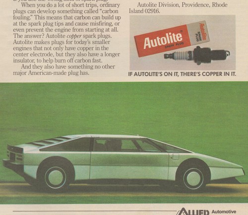 Vintage 1985 autolite copper - vintage,