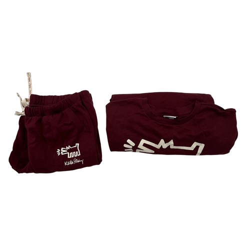 Keith haring burgundy - keith,