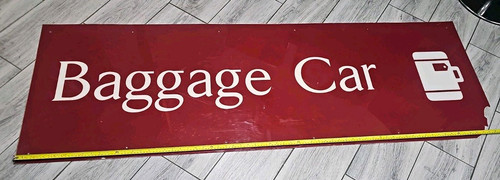 Large plastic baggage car - large,