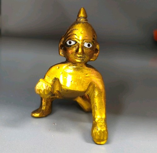 Brass laddu gopal krishna - laddu,