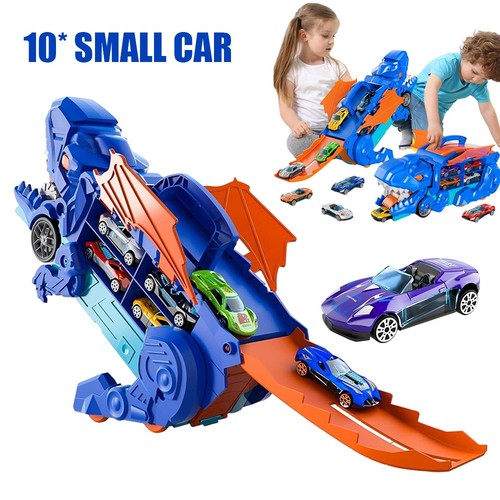 Car toys dinosaur transporter - car,
