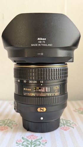 Nikon nikkor 16 80mm - nikon, dx