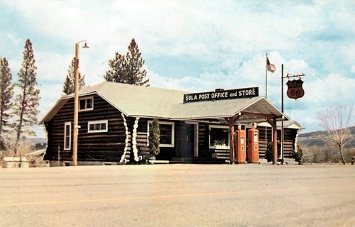 1950s montana sula store gas - store,