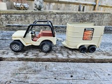 TONKA SAFARI JEEP AND TRAILER