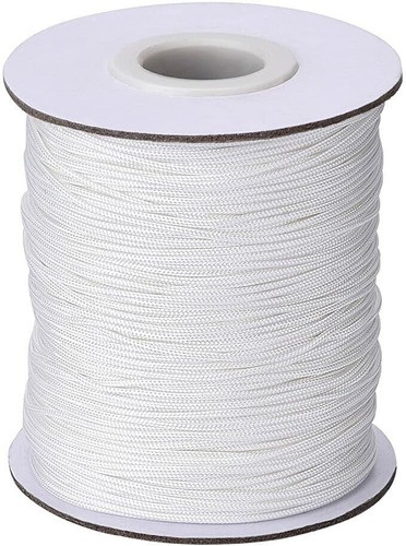 White roman blind cord 5mm - blind, &